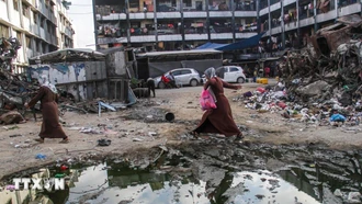 Gaza ghi nhận ca mắc bại liệt đầu tiên trong 25 năm