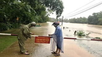 Cảnh báo ngập lụt tiếp tục diễn ra tại Thanh Hóa, Nghệ An và Hà Tĩnh