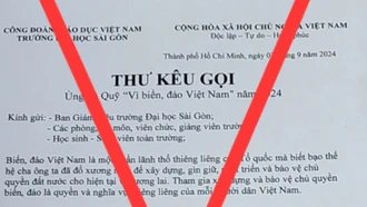 Trường đại học ở TPHCM bị mạo danh kêu gọi sinh viên góp quỹ