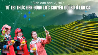 “Bình dân học vụ số”: Từ tri thức đến động lực chuyển đổi số ở Lào Cai