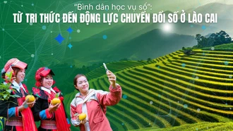 “Bình dân học vụ số”: Từ tri thức đến động lực chuyển đổi số ở Lào Cai