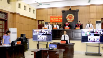 Tòa án nhân dân tỉnh Lào Cai tổ chức phiên tòa trực tuyến rút kinh nghiệm