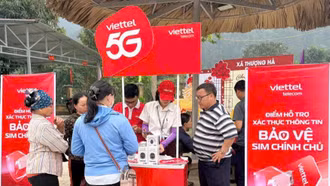 Viettel Lào Cai tăng cường công nghệ, nhân lực hỗ trợ xác thực thuê bao