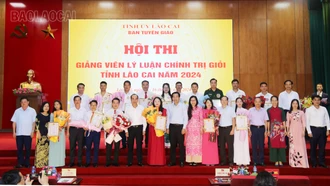 Thí sinh Đặng Hải Hồng đoạt giải Nhất Hội thi Giảng viên lý luận chính trị giỏi tỉnh năm 2024