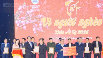 Hơn 900 triệu đồng hỗ trợ hộ nghèo, người có hoàn cảnh đặc biệt khó khăn dịp Tết