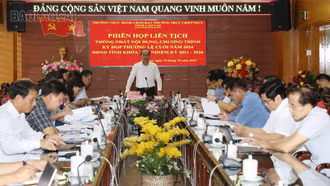 Thống nhất nội dung, chương trình kỳ họp thường lệ cuối năm 2024