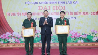 Đại hội thi đua yêu nước "Cựu chiến binh gương mẫu" lần thứ V thành công tốt đẹp