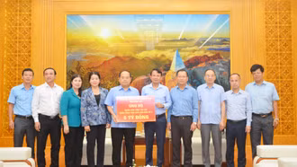 Tỉnh Đồng Nai ủng hộ Lào Cai 5 tỷ đồng khắc phục hậu quả thiên tai