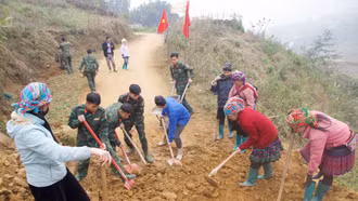 Bế mạc hoạt động công tác dân vận tại xã Ngũ Chỉ Sơn