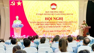 120 đại biểu được tuyên truyền về đảm bảo an ninh nông thôn