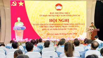 120 đại biểu được tuyên truyền về đảm bảo an ninh nông thôn