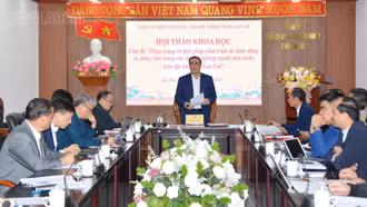 Hội thảo về phát triển tổ chức đảng, đảng viên trong các doanh nghiệp ngoài nhà nước 