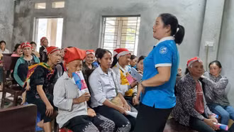 Khoảng 800 lượt người được truyền thông về bình đẳng giới và cải tạo vệ sinh môi trường