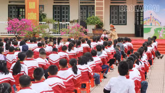 Phát động giao lưu giáo dục kỹ năng tham gia giao thông an toàn cấp tiểu học