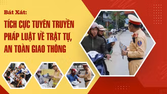 Tuyên truyền pháp luật về trật tự, an toàn giao thông cho người dân