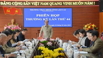 Thường trực Hội đồng Nhân dân tỉnh họp phiên thường kỳ lần thứ 44