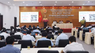 Kỳ họp thứ 30 HĐND tỉnh thông qua 10 nghị quyết