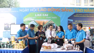 LĐLĐ tỉnh Lào Cai tham gia chương trình “Ngày hội Lao động sáng tạo toàn quốc”
