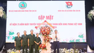 Gặp mặt kỷ niệm 75 năm Ngày truyền thống lực lượng Thanh niên xung phong Việt Nam