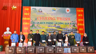 Nhiều hoạt động ý nghĩa tại chương trình “Xuân Biên phòng ấm lòng dân bản" 
