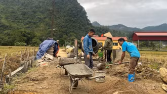 Thôn Ba Khe đoàn kết xây dựng nông thôn mới