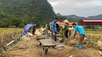 Thôn Ba Khe đoàn kết xây dựng nông thôn mới