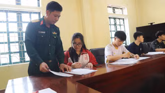 Nâng bước ước mơ quân ngũ