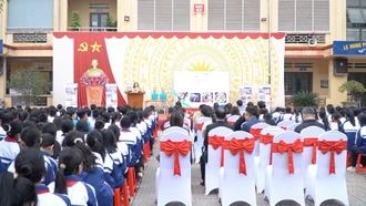 Trường THCS Lê Hồng Phong tổ chức chuyên đề kỹ năng phòng chống dụ dỗ, lừa đảo sử dụng ma tuý cho học sinh 