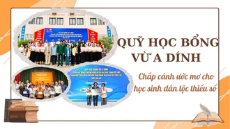 Chắp cánh ước mơ cho nhiều học sinh dân tộc thiểu số 