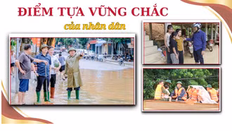 Điểm tựa vững chắc của Nhân dân 