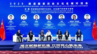 Phó Chủ tịch Thường trực UBND tỉnh Nguyễn Thế Phước tham dự Đối thoại các thành phố văn hoá lịch sử tại Vân Nam, Trung Quốc