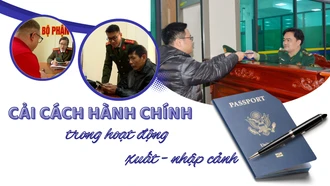 Cải cách hành chính trong hoạt động xuất - nhập cảnh