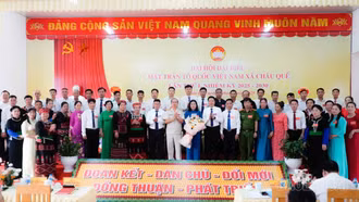 Đại hội đại biểu Mặt trận Tổ quốc xã Châu Quế lần thứ I, nhiệm kỳ 2025 - 2030 thành công tốt đẹp