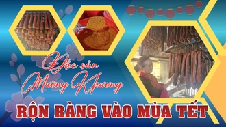 Đặc sản Mường Khương rộn ràng vào mùa tết