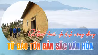 Phát triển du lịch cộng đồng từ bảo tồn bản sắc văn hóa