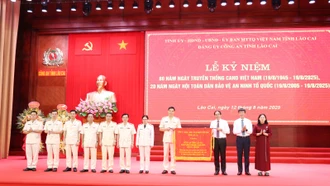 Bí thư Tỉnh uỷ Trịnh Xuân Trường dự lễ kỷ niệm 80 năm Ngày truyền thống Công an nhân dân