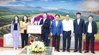 Tỉnh Đồng Nai hỗ trợ 7 tỷ đồng giúp tỉnh Lào Cai khắc phục hậu quả thiên tai