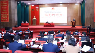 HĐND tỉnh khóa XVI khai mạc kỳ họp thứ 28