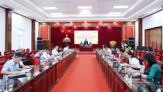 Họp báo thông tin kết quả đại hội Đảng bộ xã Yên Bình