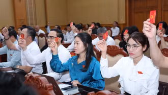 Kỳ họp thứ 27 HĐND tỉnh khóa XVI thông qua 6 nghị quyết