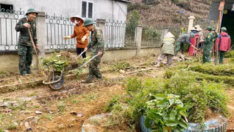 Trung đoàn 254 tổ chức nhiều hoạt động dân vận tại cơ sở