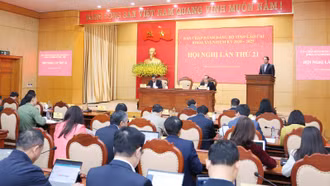 Ban Chấp hành Đảng bộ tỉnh khóa XVI khai mạc Hội nghị lần thứ 21