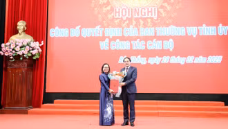 Đồng chí Lý Thị Vinh giữ chức vụ Bí thư Huyện ủy Bảo Thắng