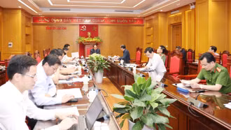 Ban Chỉ đạo phòng, chống tham nhũng, lãng phí, tiêu cực tỉnh họp phiên thường kỳ thứ 12