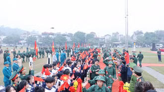 Tưng bừng ngày hội tòng quân năm 2025