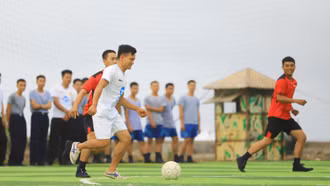 Tinh thần thể thao ở Trường Sa