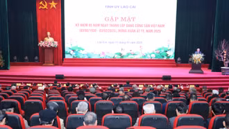 Gặp mặt kỷ niệm 95 năm ngày thành lập Đảng Cộng sản Việt Nam (3/2/1930 – 3/2/2025)