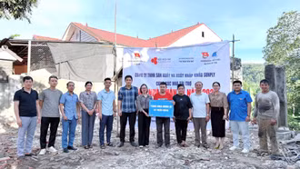 Nhóm Kết nối trẻ khởi công 9 căn nhà nhân ái trong năm 2025