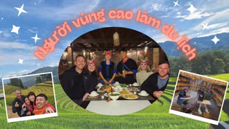 Người vùng cao làm du lịch