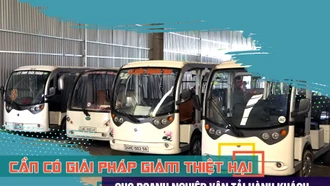Cần có giải pháp giảm thiệt hại cho doanh nghiệp vận tải hành khách bằng xe điện du lịch